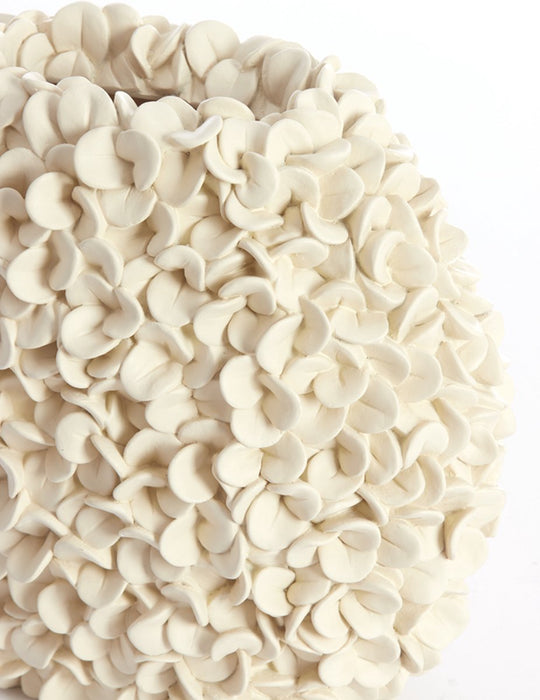 Dekovase Phylia Creme Kunststoff H46cm