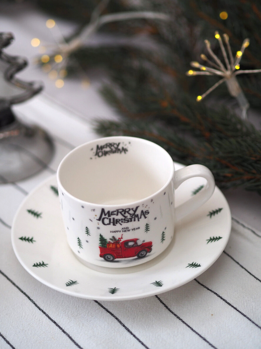 Kaffeetasse mit Unterteller