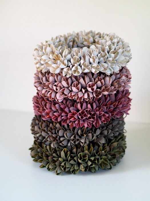 Dekokranz Dunkles Rosa 20cm