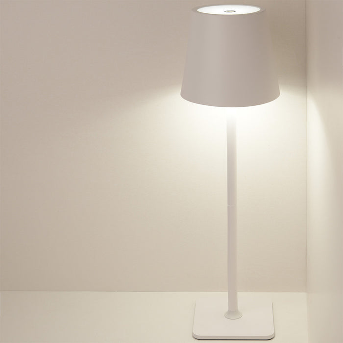 Tischlampe Weiß