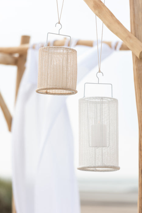 Laterne Beige klein