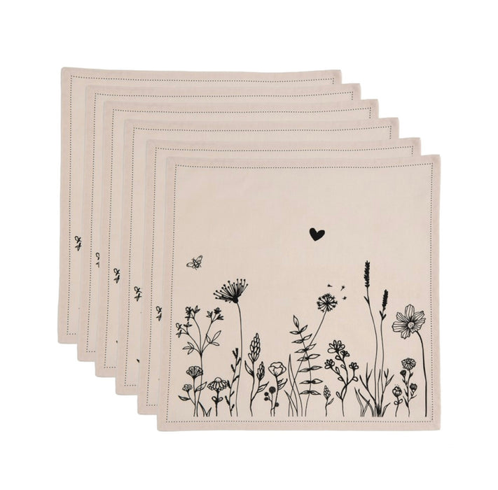 Stoffservietten 6er Set 40x40 cm