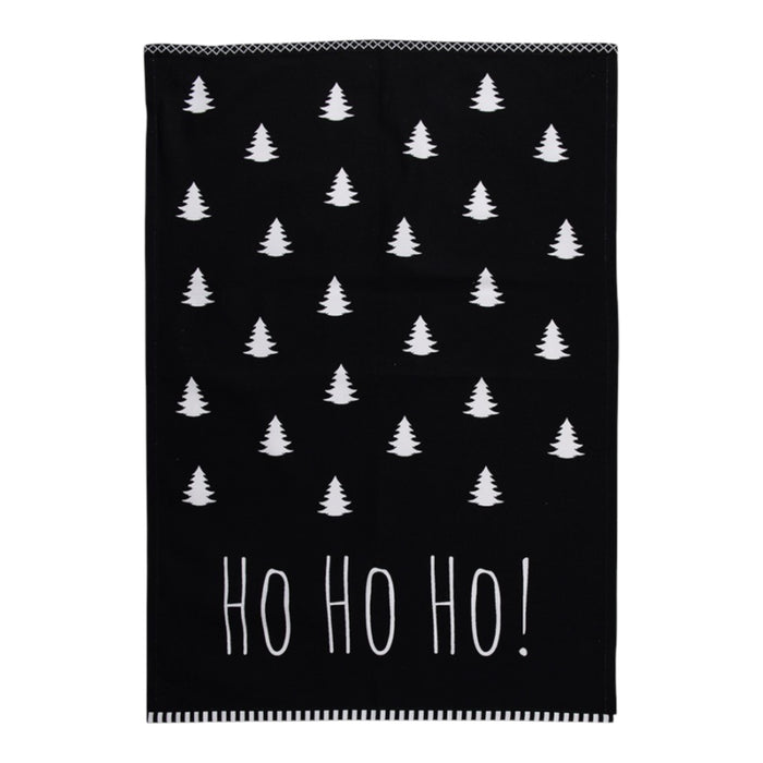 Küchentuch Weihnachten Schwarz 50x70 cm