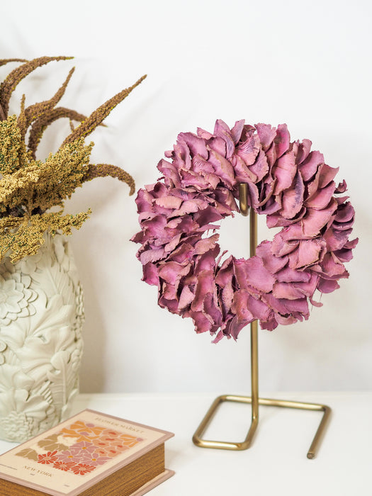 Dekokranz Dunkles Rosa 25cm