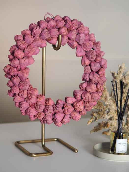 Dekokranz Dunkles Rosa 30cm