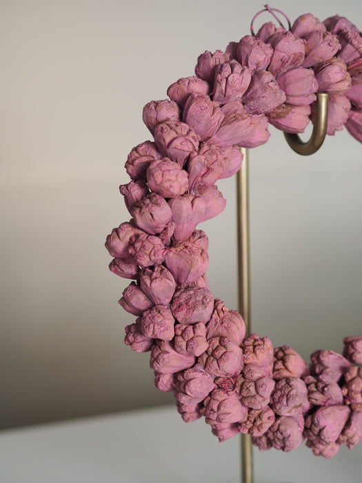 Dekokranz Dunkles Rosa 30cm