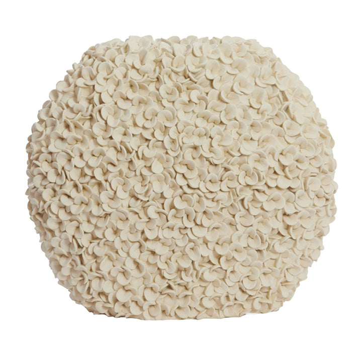 Dekovase Phylia Creme Kunststoff H46cm
